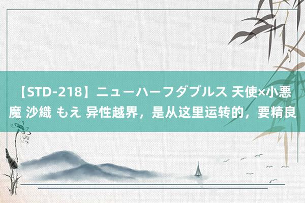 【STD-218】ニューハーフダブルス 天使×小悪魔 沙織 もえ 异性越界，是从这里运转的，要精良