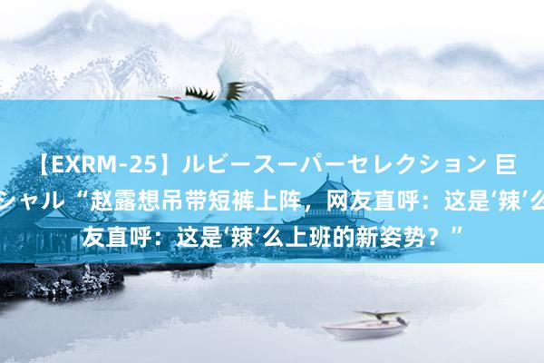 【EXRM-25】ルビースーパーセレクション 巨乳豊満4時間スペシャル “赵露想吊带短裤上阵，网友直呼：这是‘辣’么上班的新姿势？”