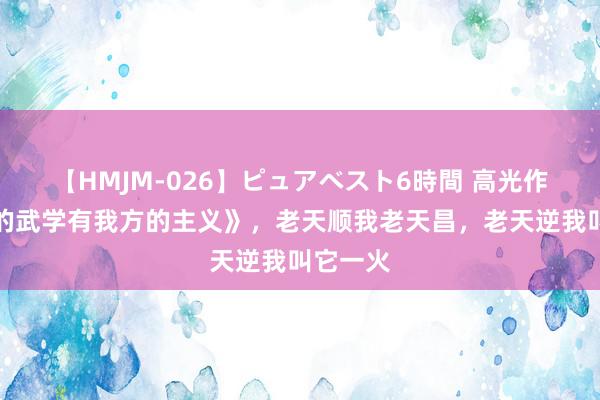 【HMJM-026】ピュアベスト6時間 高光作品《我的武学有我方的主义》，老天顺我老天昌，老天逆我叫它一火