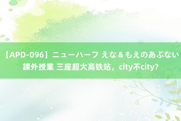 【APD-096】ニューハーフ えな＆もえのあぶない課外授業 三座超大高铁站，city不city？