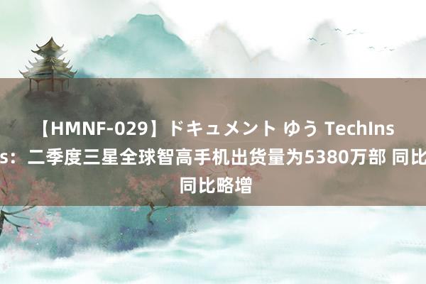 【HMNF-029】ドキュメント ゆう TechInsights：二季度三星全球智高手机出货量为5380万部 同比略增